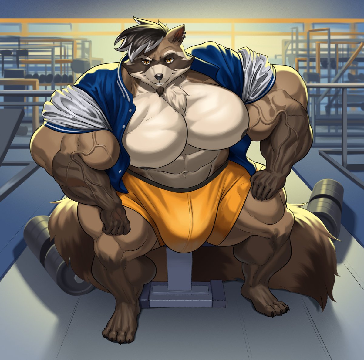 You've just walked in for your usual routine, but you might have to make some changes to your plans, hope you don't mind~

Art by none other than @Guzreuef🎨
