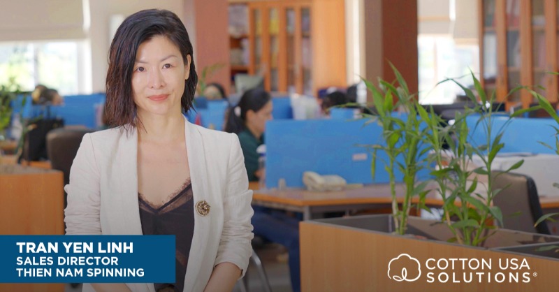 COTTONUSAglobal's tweet photo. Streamlining success: How COTTON USA SOLUTIONS® helped
Thien Nam Spinning optimize processes and improve profitability.