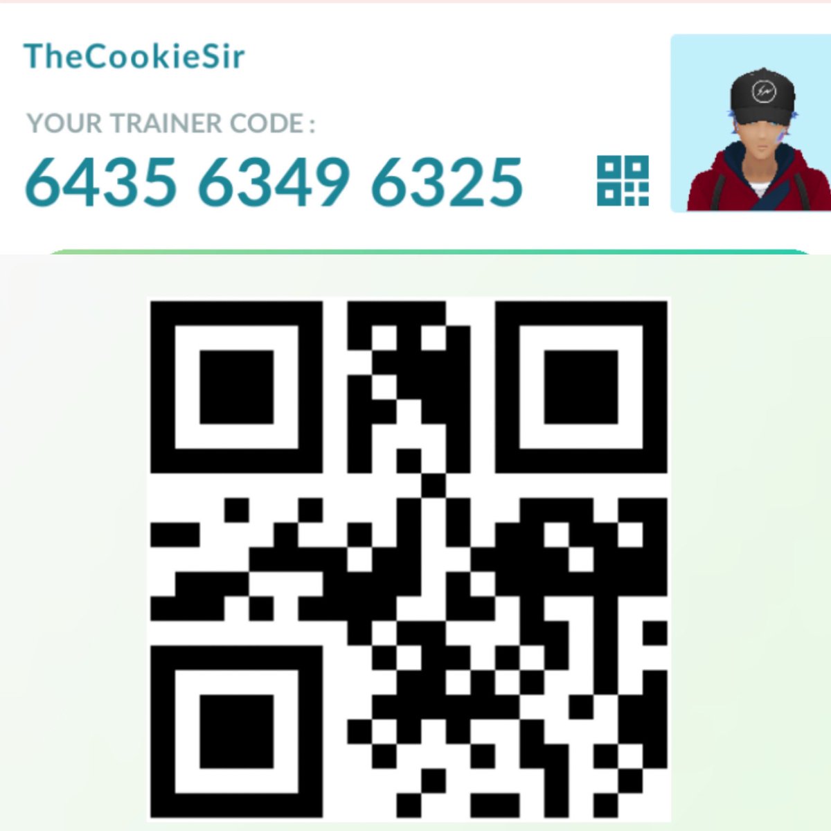 TheCookieSir's tweet photo. #PokemonGO #pokemontrainercode #PokemonGoFriendCodes #PokemonGOfriends https://t.co/21Jjq8rY0w