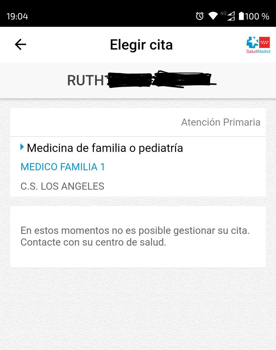 Ruth_Lpez's tweet photo. @javierperezrey @Rodraedo Vaya... Parece que vuelvo a estar sin médico.
De 2020 a 2022 sin médico asignado. Reclamé a principios de 2022 y me pusieron con uno... ¡que nunca he llegado a conocer! Cada vez te llama o te ve uno diferente 🤬
Y mi madre está exactamente igual. 

El médico fantasma... 👻 https://t.co/SAPZGU23tQ