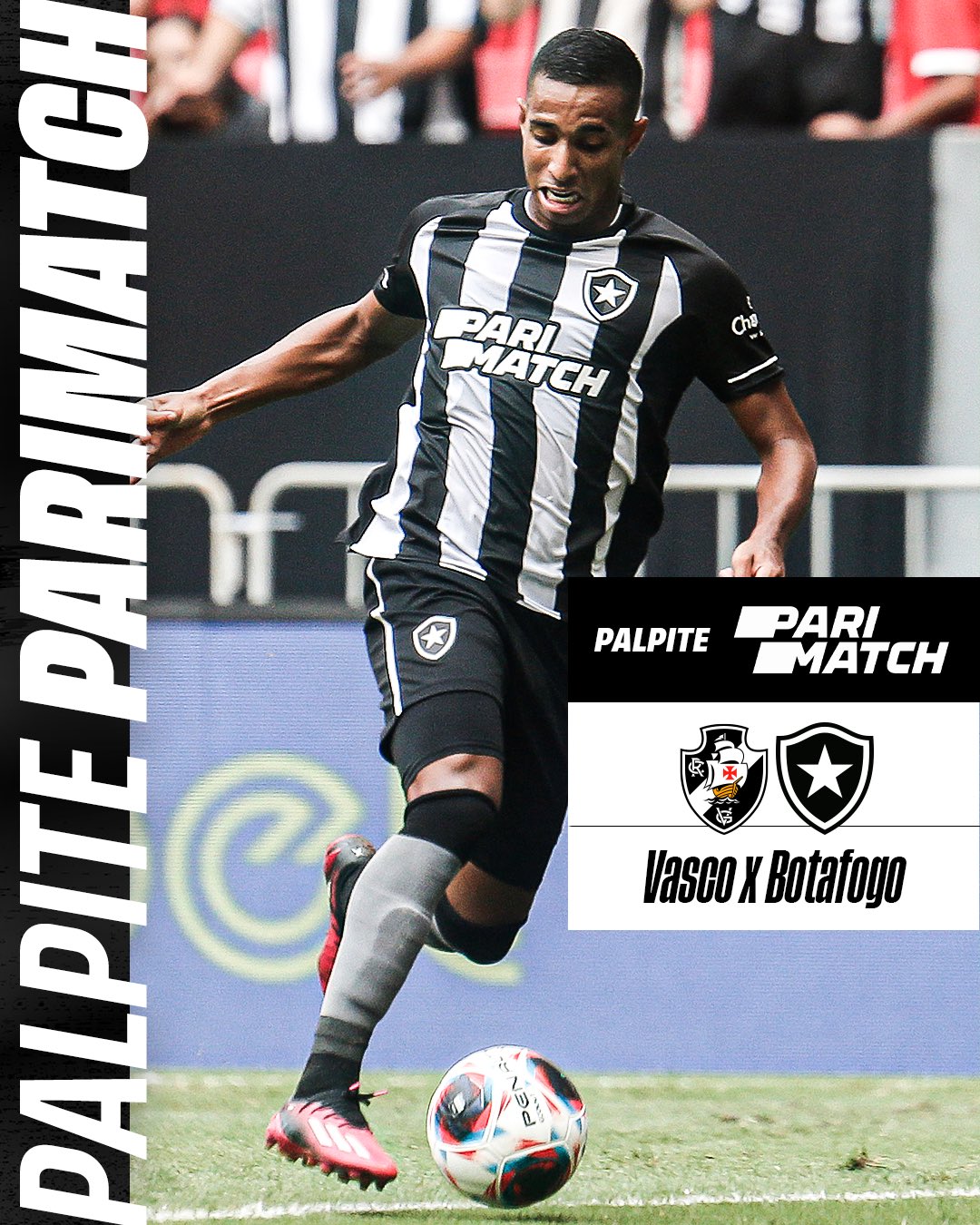 Botafogo F.R. on X: Chegou a hora de arriscar o palpite @ParimatchBrazil  para o clássico de logo mais! Responda nos comentários! ⚽️⬇️   / X