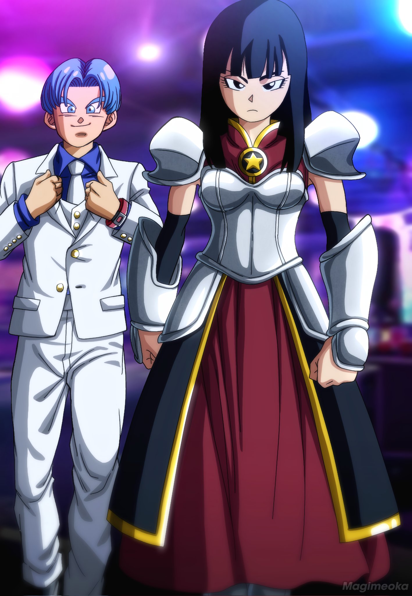 Magimeoka on Twitter "Trunks e Mai chegando na festa🔥 DragonBallSuper