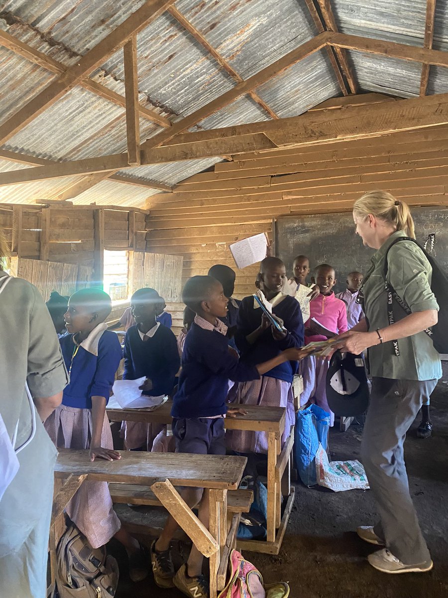 SchoolsforKenya's tweet photo. Day Three:

…We took Adam, Aisha &amp; Jodie to visit Oligirra, a primary school we are looking at supporting. 

It was great to meet the children and teachers, as well as getting a tour of the school. This gave us a chance to see first-hand the areas that needed our support. https://t.co/nC8tT9ebut