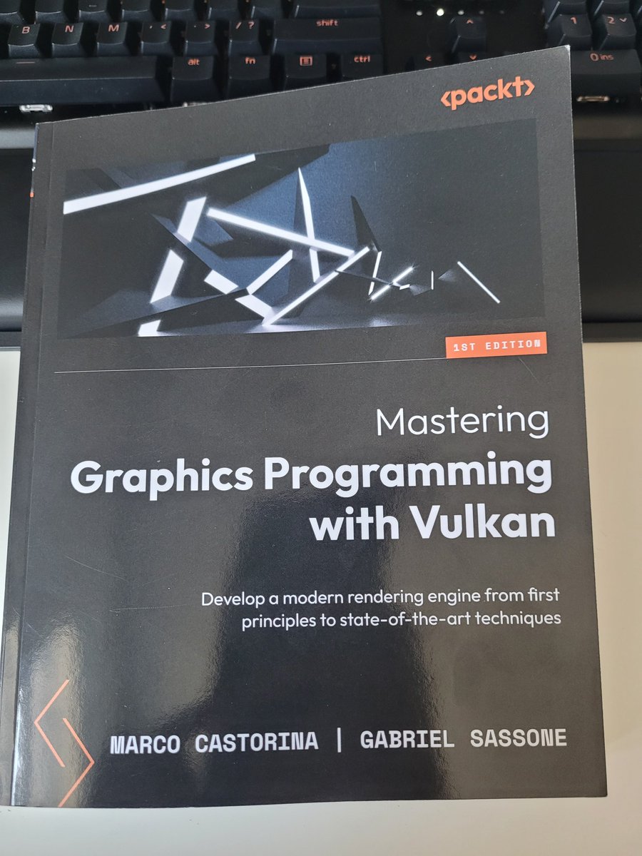 kapvipoor's tweet image. Have a packed week but hope to initiate reading this soon. Looking forward to it - thank you gentlemen for spending your time and effort on this ! @GabrielSassone @marco_castorina #Vulkan #GraphicsProgramming