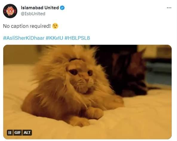 DarkHoursTweets's tweet photo. Well, well, well, looks like @IsbUnited has finally realized the key to social media success: hiring a top-notch memer as their social media manager. 😅

#KKvsIU | #KKvIU | #HBLPSL8 https://t.co/Qhpaj7Vnnc