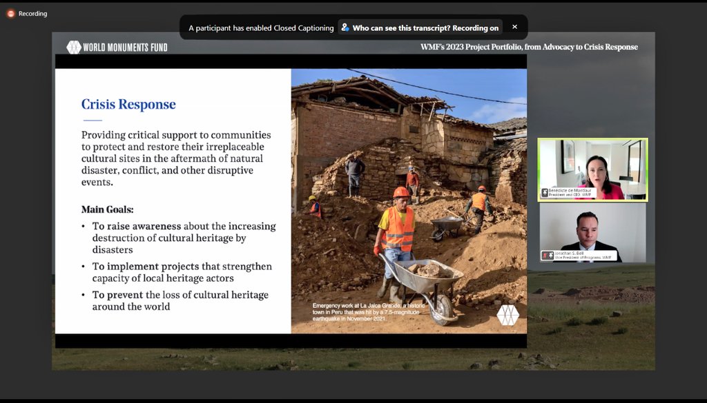 pinkprincessin1's tweet photo. Very excited to see @WorldMonuments' 2023 Projects Portfolio today.
We are all in it together for conservation, education, and protection in the field of cultural heritage.
#WMF
#WorldMonumentsFund
#culturalheritage
#conservation
#preservation https://t.co/Mjym5MYOTA