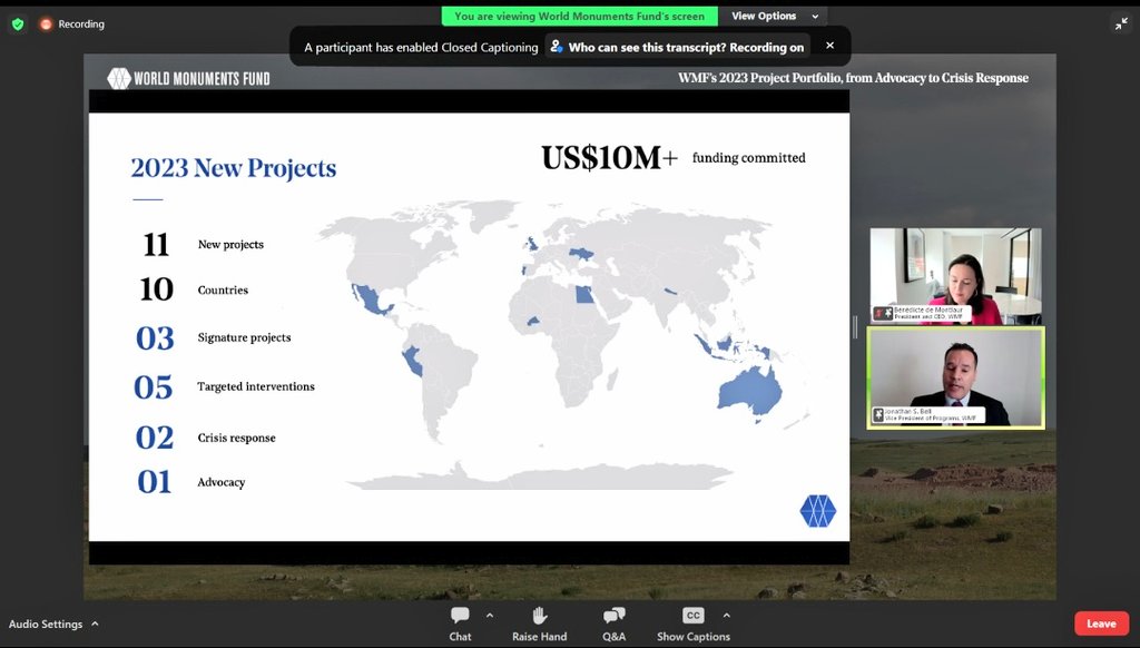 pinkprincessin1's tweet photo. Very excited to see @WorldMonuments' 2023 Projects Portfolio today.
We are all in it together for conservation, education, and protection in the field of cultural heritage.
#WMF
#WorldMonumentsFund
#culturalheritage
#conservation
#preservation https://t.co/Mjym5MYOTA