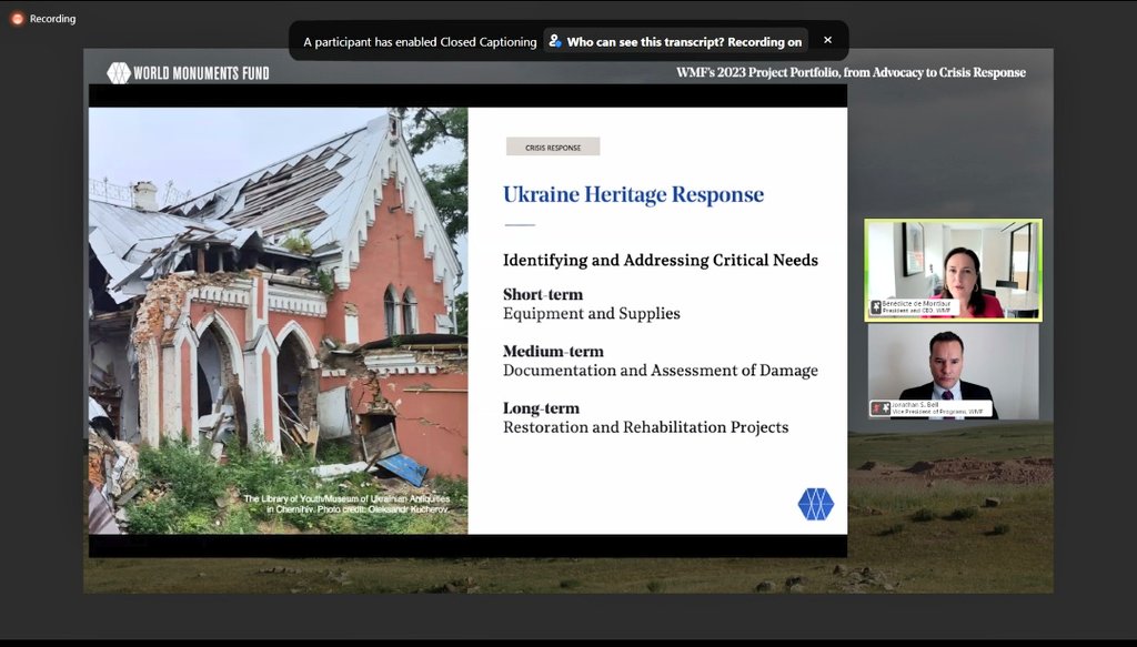 pinkprincessin1's tweet photo. Very excited to see @WorldMonuments' 2023 Projects Portfolio today.
We are all in it together for conservation, education, and protection in the field of cultural heritage.
#WMF
#WorldMonumentsFund
#culturalheritage
#conservation
#preservation https://t.co/Mjym5MYOTA