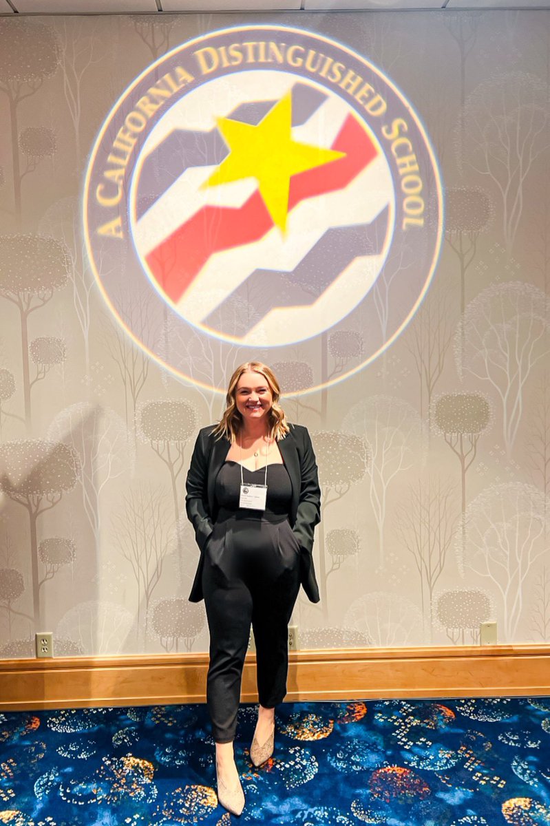 It is an absolute honor to be in #Disneyland for the #CADistinguishedSchools event. Our school was selected based on a rigorous criteria, and I could not be more proud to be representing as part of #TeamAltaVista. @TeamAltaVista #USDlearns #USDsuccess 🏆