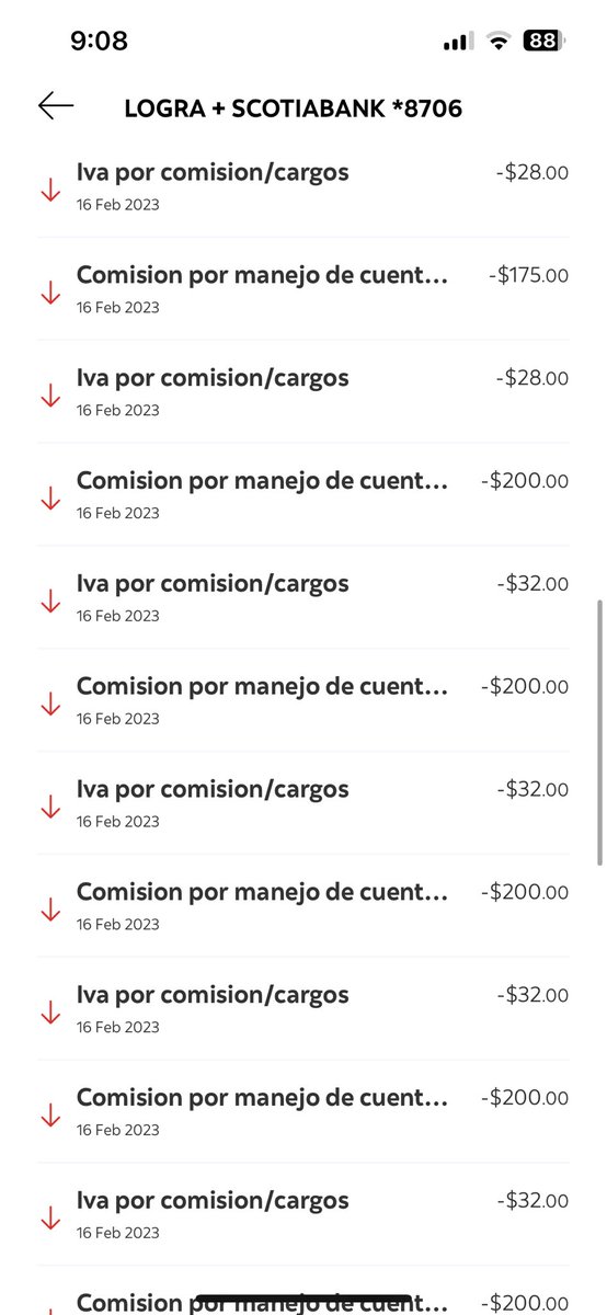 MariaCanadasOf's tweet photo. Oigan @ScotiabankMX @ScotiabankApoya que onda con estos cargos en cuestión de minutos??? Es broma??? https://t.co/2qX6Z7eyjP