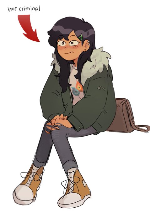 shes waiting to be picked up #marcywu #amphibia 