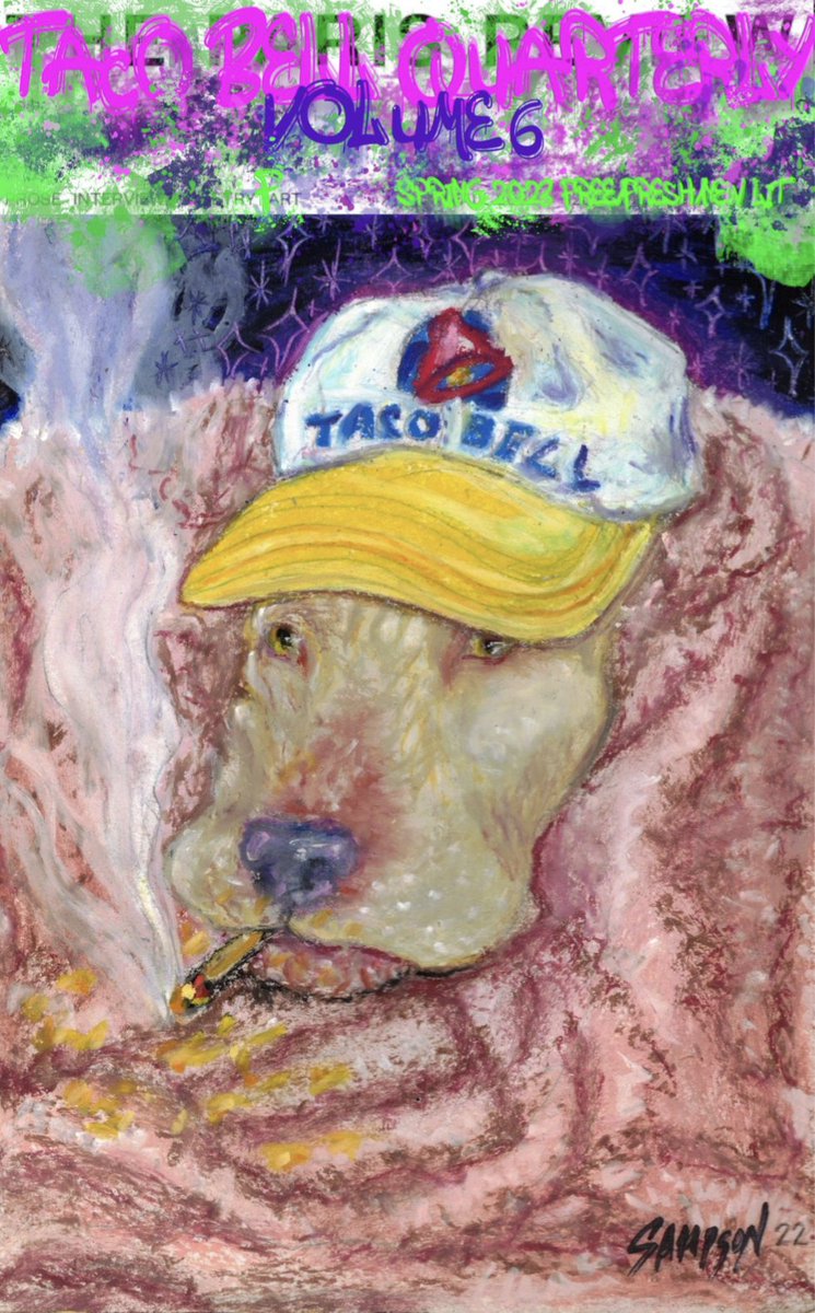 TBQuarterly's tweet image. Taco Bell Quarterly Volume 6. It's free. It's fresh. It's new. It's prestigious. It's here.
 
tacobellquarterly.org/tbq6/