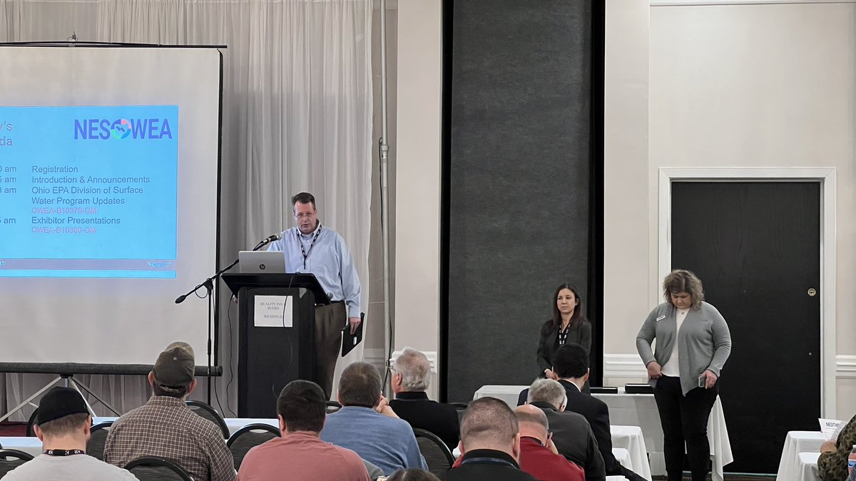 Krishna_H2O's tweet photo. Amazing presentations currently underway at the @OWEA_Northeast 24th Annual Industrial Wastes Seminar! 
 #waterindustry #wastewater #nesowea  #owea https://t.co/A2ogIz1mOX