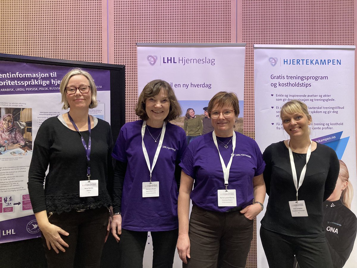 <a href="/LHLorg/">LHL</a> og <a href="/LHL_Hjerneslag/">LHL Hjerneslag</a> og afasi på den store 6. nasjonale konferansen om hjertet og hjernen. God forklaring på hvorfor ♥️ LHL 🧠 er 🧠 LHL ♥️ #lhl #lhlhjerneslagogafasi #hjertet #hjernen <a href="/ingvildkjerkol/">Ingvild Kjerkol</a> <a href="/helse_og_omsorg/">Helse- og omsorgsdep</a> <a href="/Helsedir/">Helsedirektoratet 🇸🇯 Directorate of Health</a> @hjerneradet <a href="/FFOtweet/">FFO - Funksjonshemmedes fellesorganisasjon</a> <a href="/FrodeJahren/">Frode Jahren</a> <a href="/tommyskar/">Tommy Skar</a>