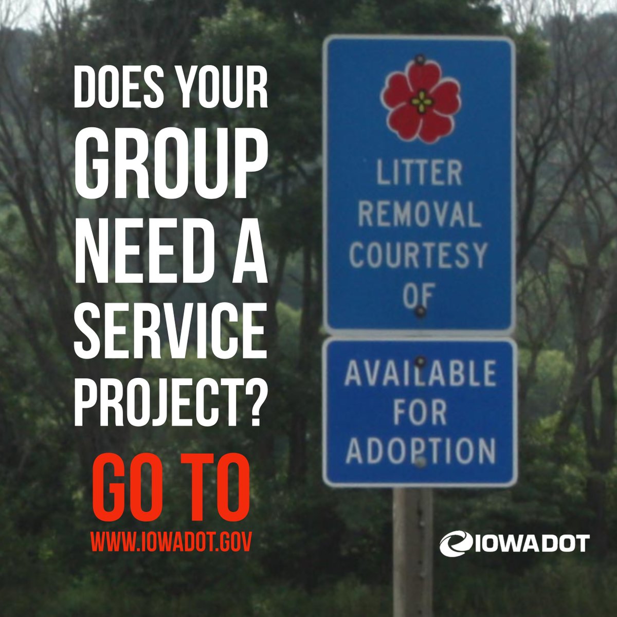 Iowa DOT on Twitter "Help us keep Iowa beautiful by adopting a highway
