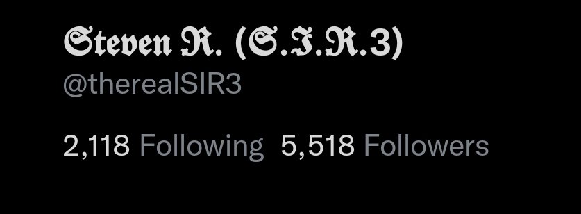 therealSIR3's tweet photo. Twitter automatically unfollowed almost 2,000 people without my knowledge.
If you're one of them, feel free to let me know.
#TwitterIsBroke
@TwitterSupport https://t.co/OLIXYiHdxm