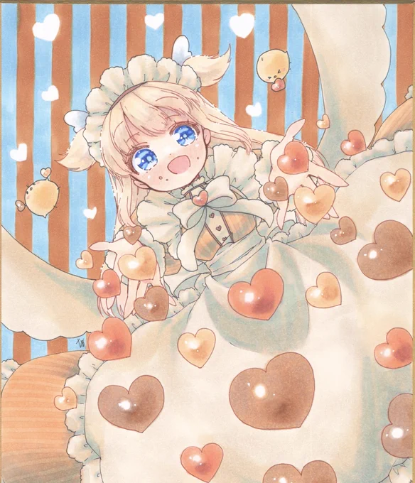 バレンタインミルクチョコひな 
