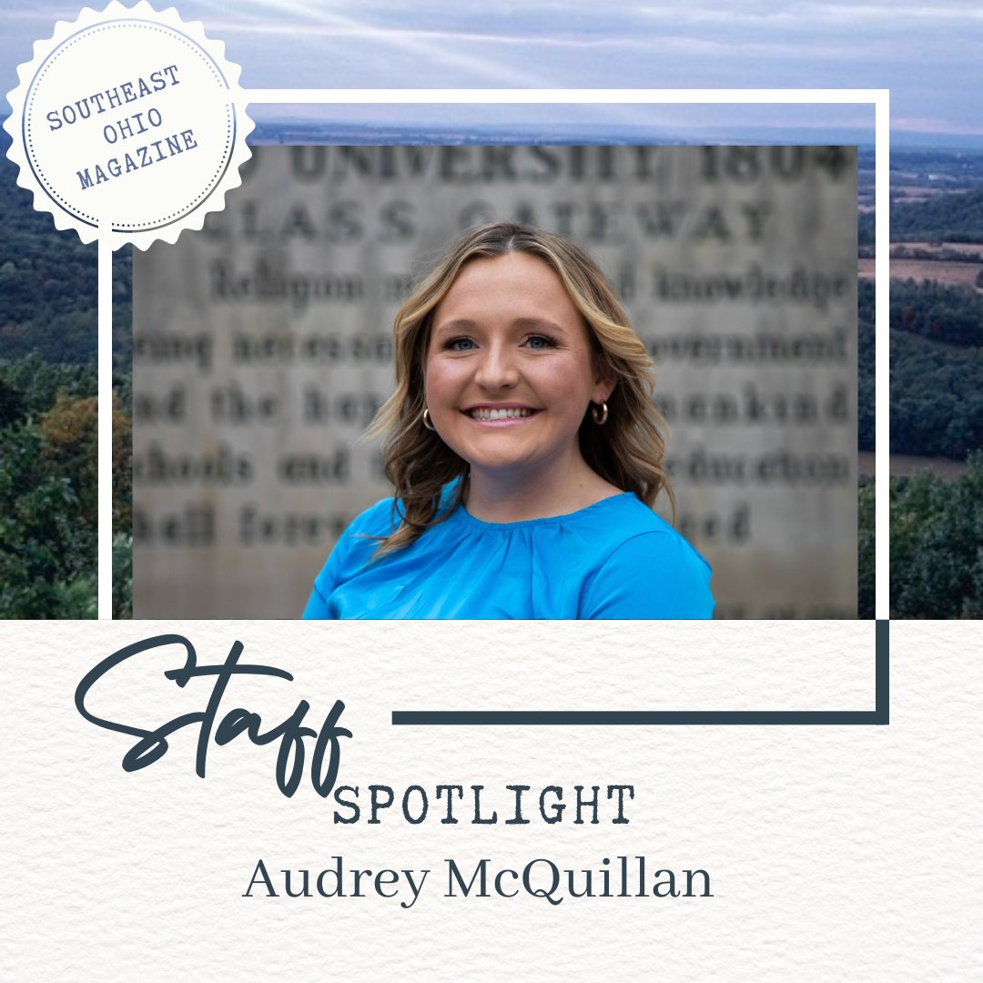 SEOhioMagazine's tweet photo. Introducing our Social Media Director!🎉

Audrey McQuillan is a senior at Ohio University with a major in Journalism News and Information and a minor in Political Science.

Hailing from Cincinnati, Audrey is looking forward to  exploring the Southeast Ohio region this semester! https://t.co/TbtdrVgqnc