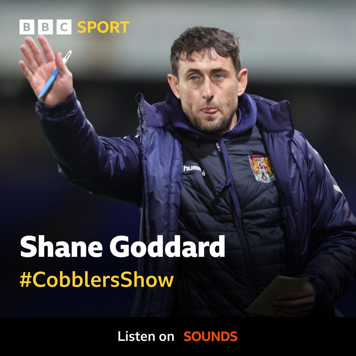 It's Academy Day for @ntfc on Saturday.

Under 18's manager Shane Goddard is live on the #CobblersShow & we'll also hear from head of the academy Ian Sampson.

All to come from 6pm @BBCNorthampton | @BBCSounds  #ntfc