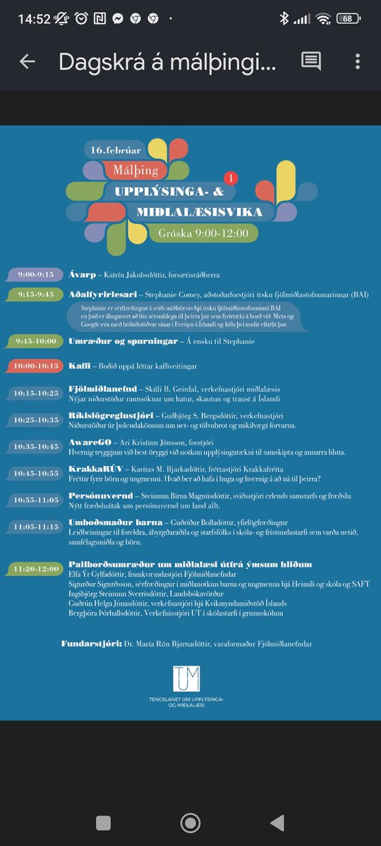 Upplýsinga- og miðlalæsi versus skólasöfn, bókaverðir, bókasafns-og upplýsingafræðingar. Áfram #skolasafn ...okkar hlutverk vex!
midlalaesi.is
#menntaspjall 
#mixturasfs
#skólaþróun
<a href="/Saft_Iceland/">Saft Iceland</a> 
#stafrænhæfni 
#látumdraumanarætast