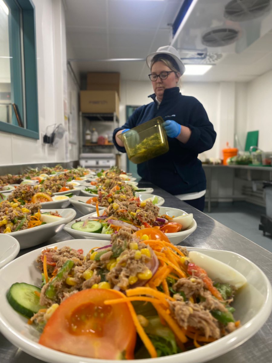 PSCMagazine's tweet photo. Our reporter Ed has spent today with @DuncanONeill2 & the @StockportNHS catering team which includes NHS Chef of the Year winners @EricaEzlouise71 & @shelledpea to see for himself, just what makes it such a great hospital catering operation - read more in March's #PSCMag https://t.co/o6Vm0IYNqL