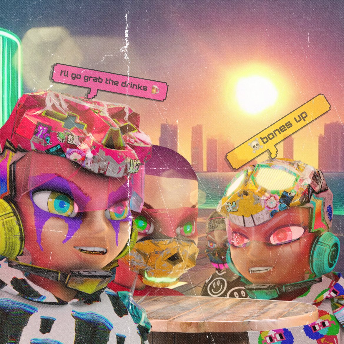 Mr_Ortega_913's tweet image. Found an old pic with the fam back in 2025 wow man how time flies and where are we now 😤✊🏽☠️❤️🥳🥳🥳 #broadside @BroadsideNFT