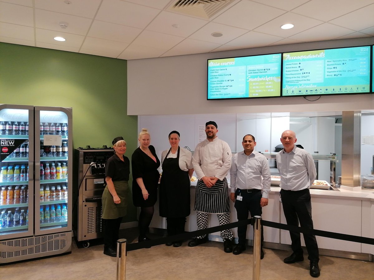 PSCMagazine's tweet photo. Our reporter Ed has spent today with @DuncanONeill2 & the @StockportNHS catering team which includes NHS Chef of the Year winners @EricaEzlouise71 & @shelledpea to see for himself, just what makes it such a great hospital catering operation - read more in March's #PSCMag https://t.co/o6Vm0IYNqL
