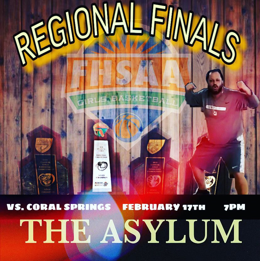 LadyStingsBball's tweet photo. FRIDAY NIGHT:
GAME TO GO TO STATE‼️
🗣️Calling all supporters: PAST/PRESENT/FUTURE
Come support your Lady Stings TOMORROW (2/17) in another opportunity to play for the 7A state title in Lakeland.
📍MIAMI HIGH
⏰7️⃣PM
#stingfam
#roadtolakeland🏀 https://t.co/qWe6SZ5eP4