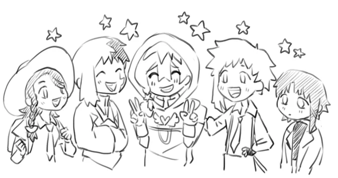 Welcome to the "one side longer bangs" patrol~
#JojoLands 