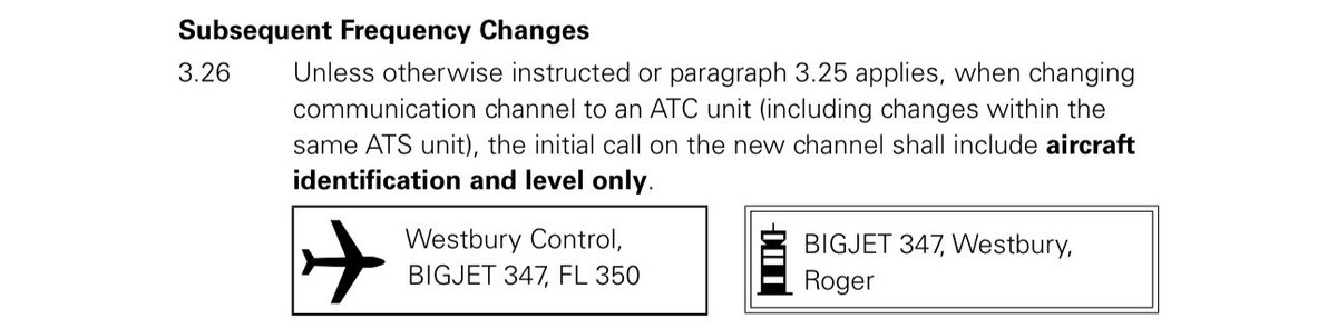 737handbook's tweet photo. Pro Tip: 

On initial contact after departure with approach control👇

Callsign
SID
Passing Altitude
Initial Climb Level 

On subsequent frequency changes👇

Callsign
Level ONLY! 
(i.e. inbound waypoint should normally not be mentioned) https://t.co/Kx0geUIvRa