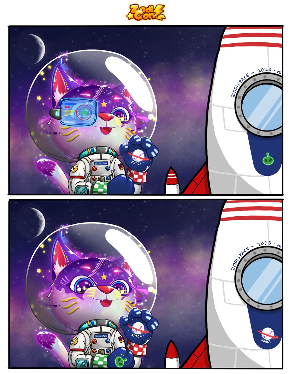 Hewo Zodience 😺

Find the difference between those picture!