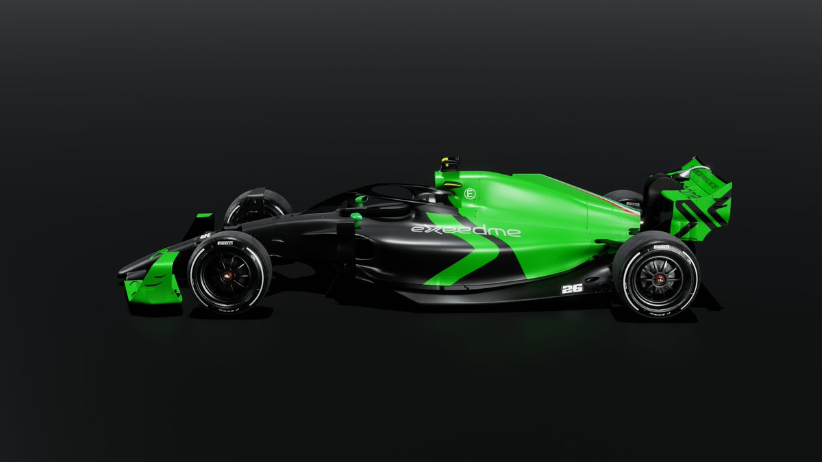 With the  F1 launch season just ending, the Exeedme team got some inspiration of our own!🏎️

What do you think?💚