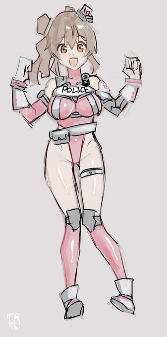 宇宙警察ささらちゃんと並べてみた https://t.co/Z2YX53XkBM 