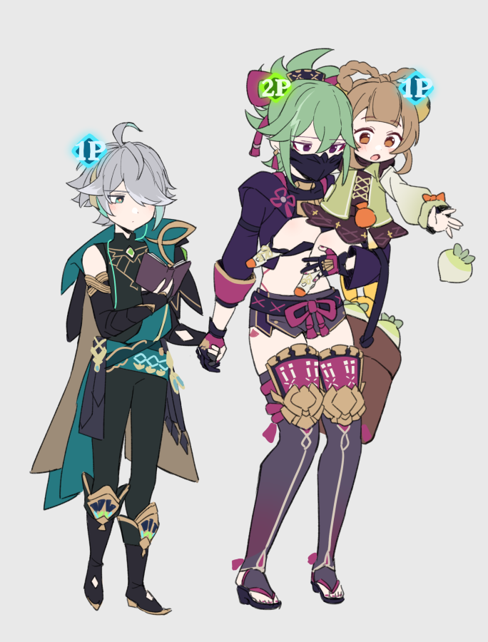 アルハイゼン ,久岐忍 「」|Mカエルのイラスト