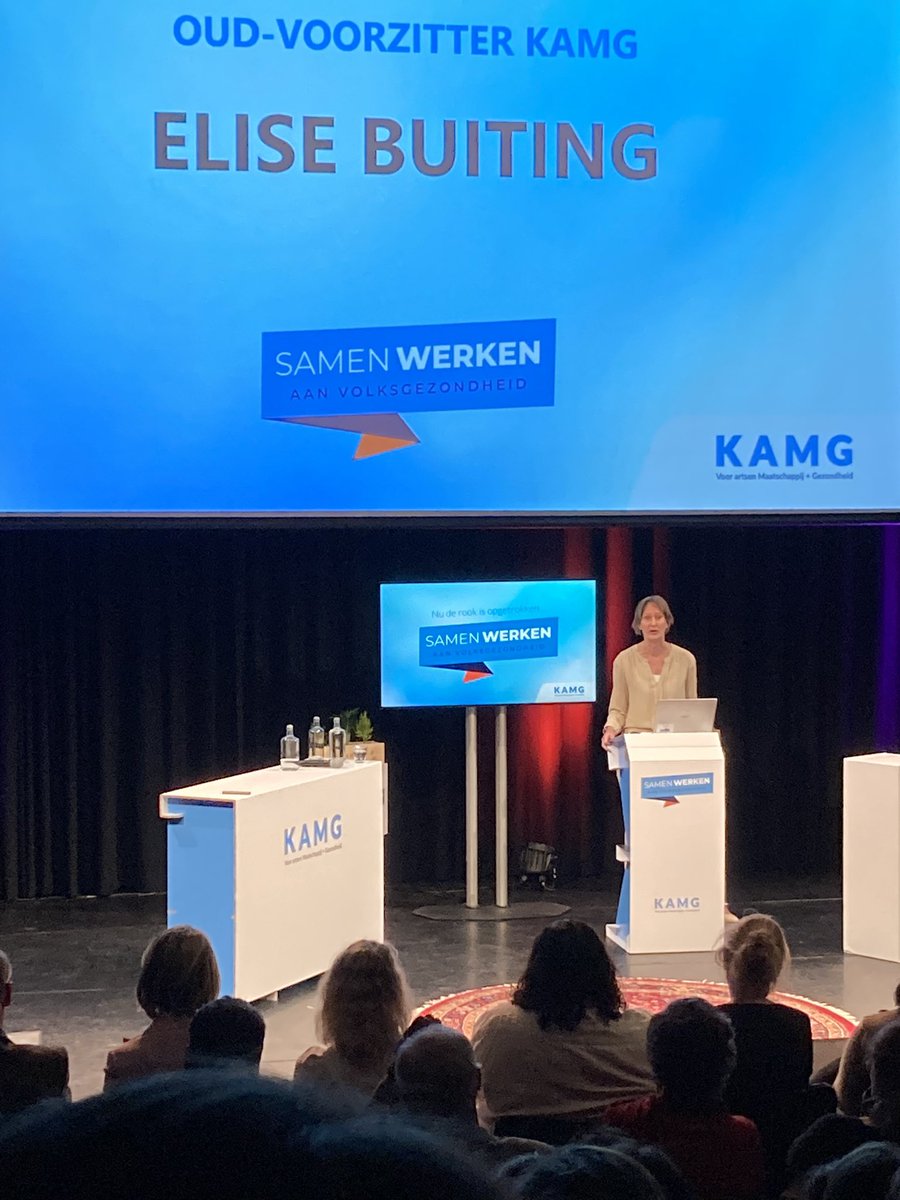 Petje af voor scheidend voorzitteR <a href="/BuitingElise/">Elise Buiting</a>. Wat heb je het goed gedaan! <a href="/KAMG_NL/">KAMG</a>