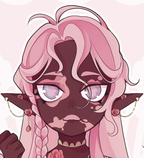 LeiahTyme's tweet photo. 2.0 character design version one by @/nero_nee Rose looks so good! https://t.co/BblAZn2gSj