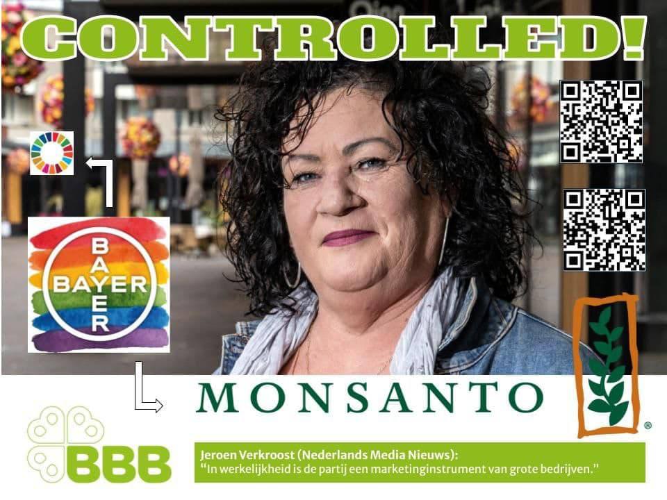 HermaJohanna's tweet photo. Beste boeren, burgers en buitenlui, stem GEEN @lientje1967 #bbb!! Zij is een wolf in schaapskleren! BBB staat voor Build Back Better #BuildBackBetter https://t.co/efq04K7sA7