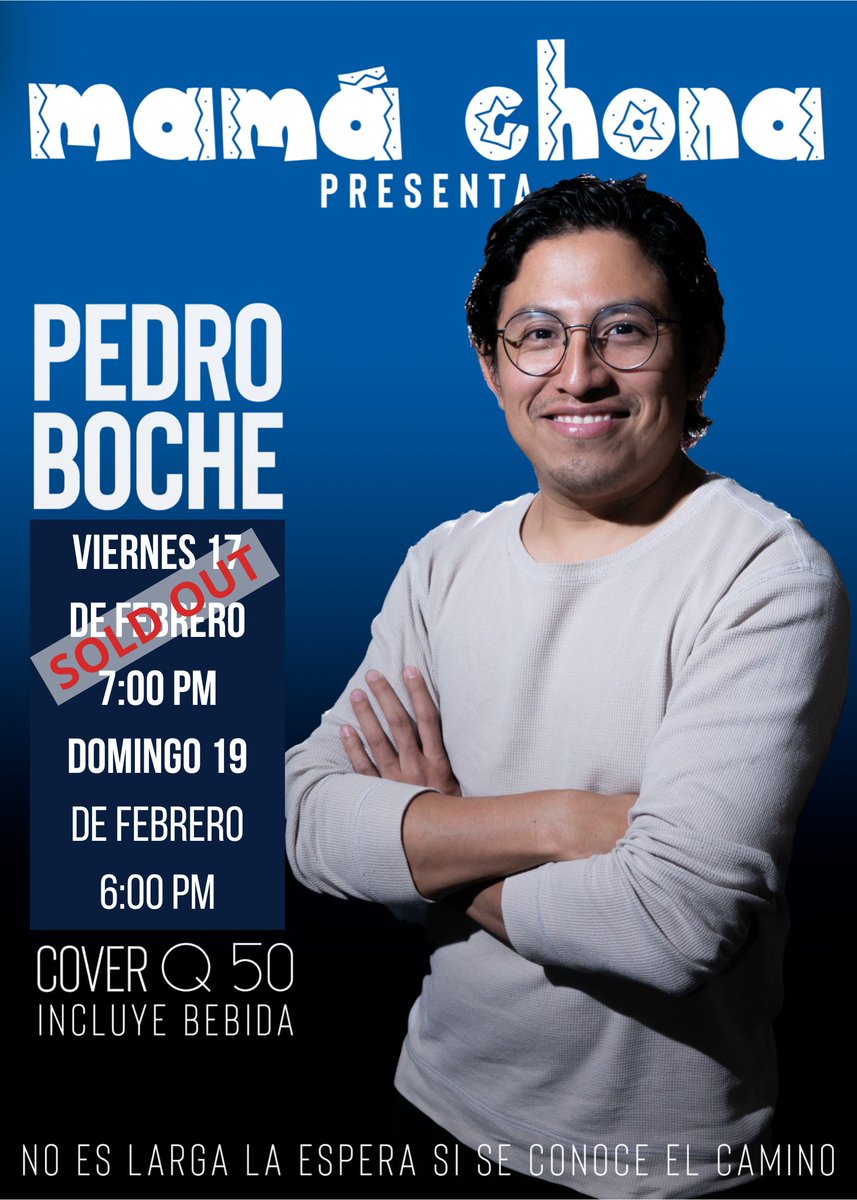 pedroboche's tweet photo. Viernes 17 🚫 Cupo lleno
Domingo 19 ✅️ ¡Nueva fecha!

Muchas gracias porque gracias a ustedes abrimos segunda fecha en #MamaChona Restaurante!❤️‍🔥Reservaciones al wpp 3650 5209

#seremossoles en #quiché https://t.co/27drzt0KGW