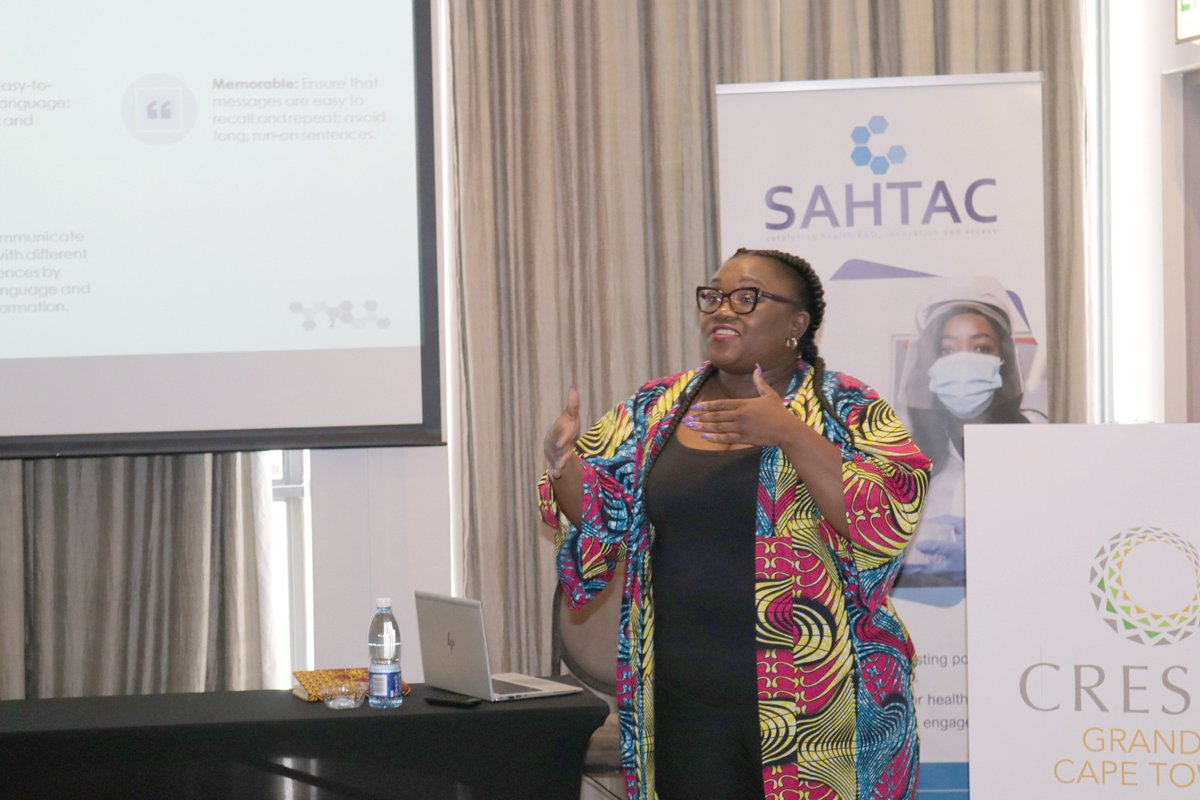 Auruminstitute's tweet photo. Kanya Ndaki, Aurum Communications Director curated a workshop on developing and sharing key advocacy messages out of the coalition at the #SAHTAC 2023 AGM. https://t.co/0poumdYYqF