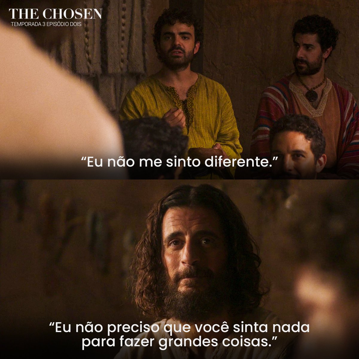 The Chosen Brasil on X: Do Episódio Cinco, Temporada 3