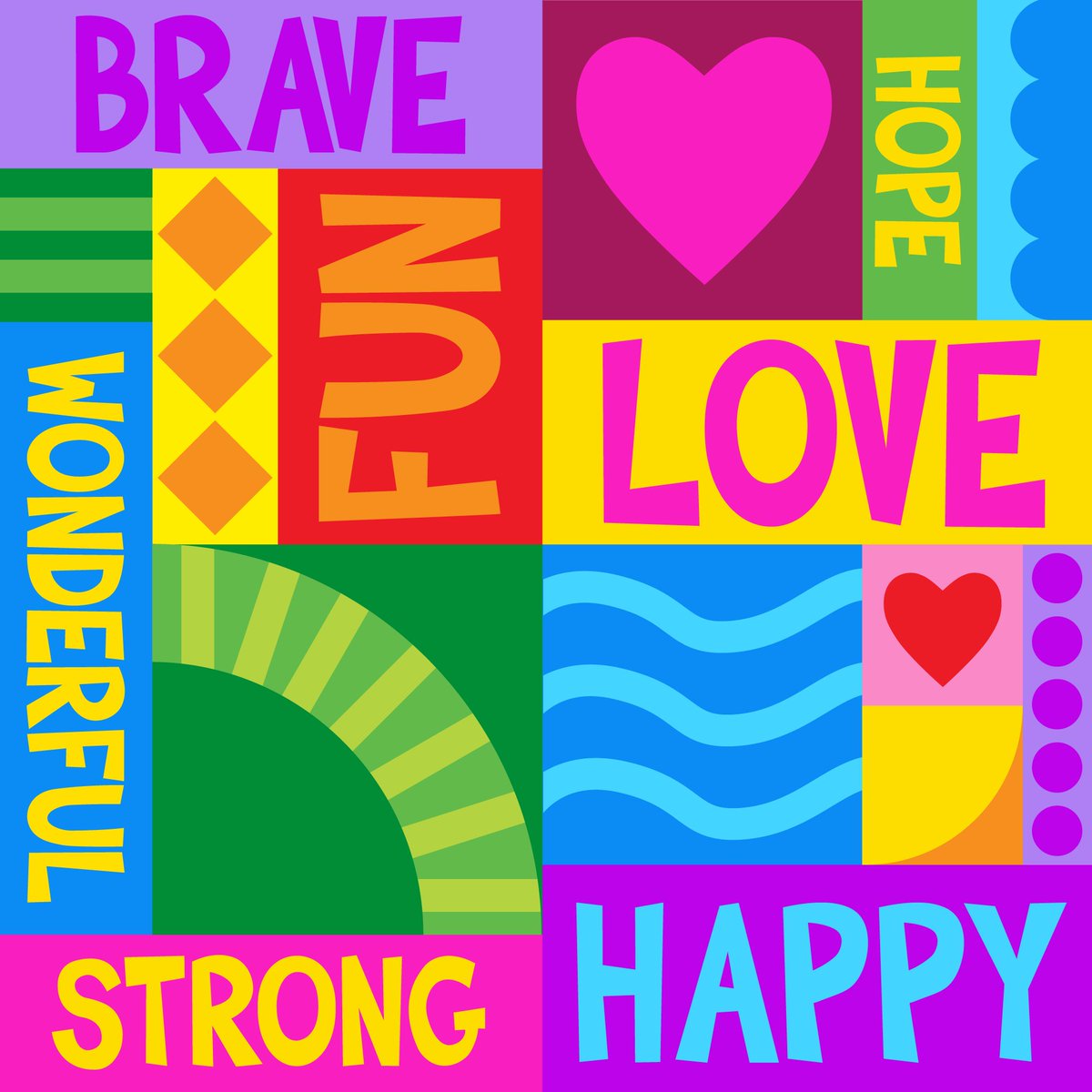 ColourTheirDay's tweet photo. Well I’ve had a FUN afternoon designing this! I hope you like it too!

❤️🧡💛💚💙💜💖
#colourfulart #rainbowart #typographydesign #typographyart #positivityart #motivationalwords #motivationalart #inspirationalart #encouragingwords #colourtheirday #colourclub https://t.co/qe6LrVXrkw