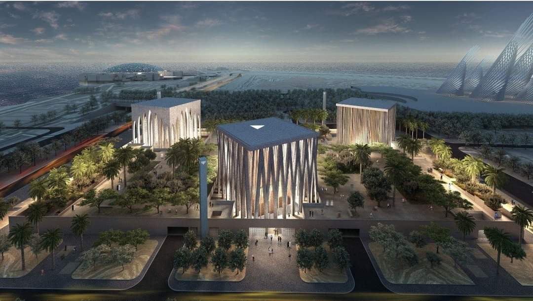 #EmiratiArabiUniti. Oggi si inaugura sull’isola di #Saadiyat, la 'Casa familiare abramitica', che ospita una #Sinagoga, una #Moschea e una #Chiesa. E' uno dei frutti del documento sulla 'Fratellanza Umana', firmato da #PapaFrancesco e il grande imam di al-Azhar nel 2019. 🙏🙏🙏