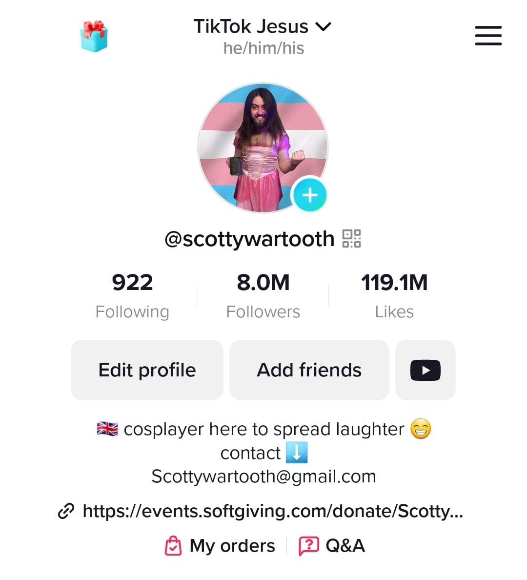 So originally, the charity milestone for my Charity Stream event to get me wearing a dress was $1000. But then I went and let my viewers choose my pfp on TikTok at a much lower milestone. 

I guess that's checkmate. Well played, guys.
#transempowermentproject