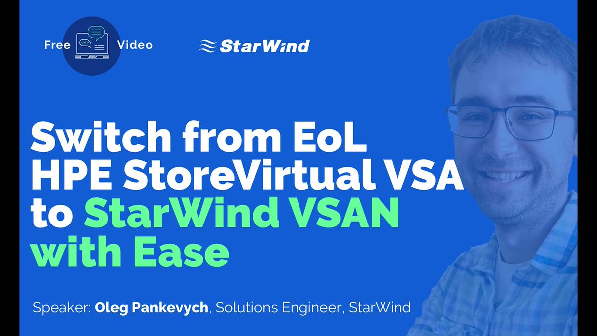 climb_sales's tweet photo. EOL HPE #StoreVirtual VSAからStarWind VSANへのマイグレーション (a)YouTube https://t.co/QBWsE67jnn https://t.co/RRsNtwJDqo https://t.co/cOCkmMJG2V