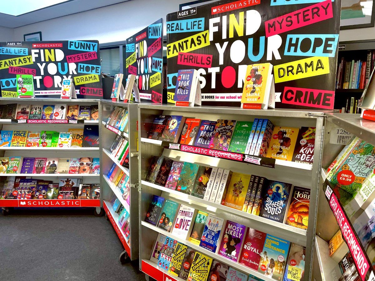 HGHS_Library's tweet image. A huge thank you to everyone who turned up to the Scholastic Book Fair this week!

We managed to raise £597 over the four days of the fair! This huge achievement is down to the lovely students of HGHS who came in to support their Library ❤️📚