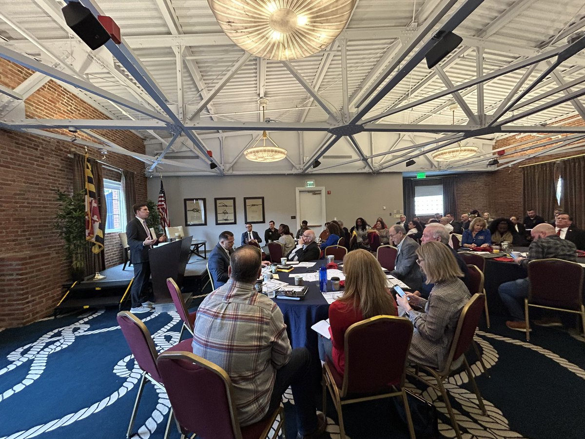 Theresa Kuhns (@theresakuhns) on Twitter photo What a great kick off to the annual Maryland Mayors Conference- thank you to our state legislative leadership for briefing our 90+ Mayors this morning! <a href="/mkorman/">Marc Korman</a> <a href="/SenatorHershey/">Steve Hershey</a> and Jason Buckle. Our <a href="/MDMunicipal/">MD Municipal League</a> is briefing the group now before we head to the statehouse! What a great kick off to the annual Maryland Mayors Conference- thank you to our state legislative leadership for briefing our 90+ Mayors this morning! <a href="/mkorman/">Marc Korman</a> <a href="/SenatorHershey/">Steve Hershey</a> and Jason Buckle. Our <a href="/MDMunicipal/">MD Municipal League</a> is briefing the group now before we head to the statehouse!
