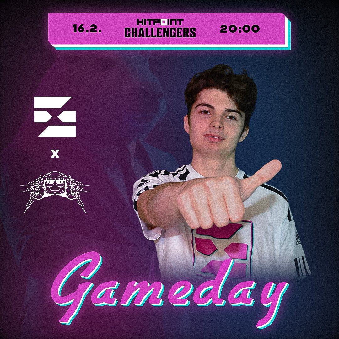 6. kolo <a href="/hitpointcz/">Hitpoint.cz</a>  Challengers dneska ve 20:00

Po včerejším dominantním výkonu jsme připraveni na jeden z dalších 4 týmů, se kterými se dělíme o první příčku.

Kapybary vs. hromy, blesky z <a href="/ERKOEsports/">ERKO Esports</a> 

#OKWEPULLUP #EXEWIN