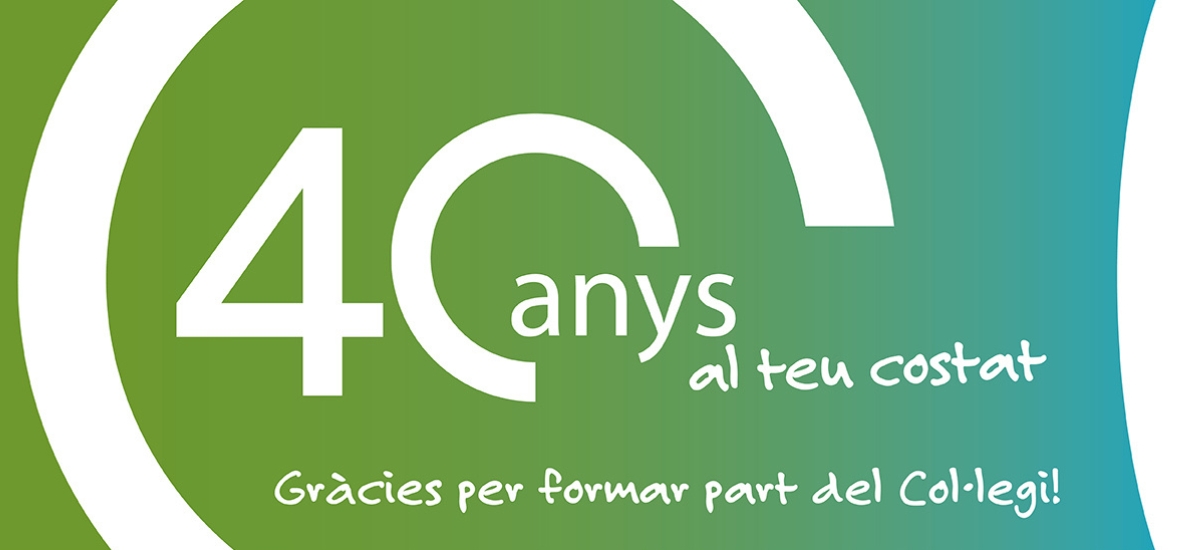 Commemorem el #40èaniversari del Col·legi i volem fer partícips a totes les #col·legiades i #col·legiats de la celebració de l’efemèride!
Al llarg de l’any, organitzarem diferents #actes, que anunciarem en les pròximes setmanes.

No et perdis cap detall!👇
bit.ly/40eaniversarid…
