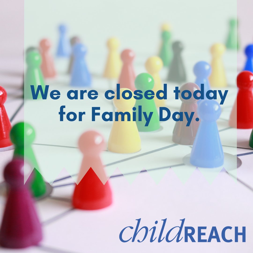 Just a reminder! 
#LdnOnt #FamilyDay #LearnPlayGrow #EarlyON #Parenting