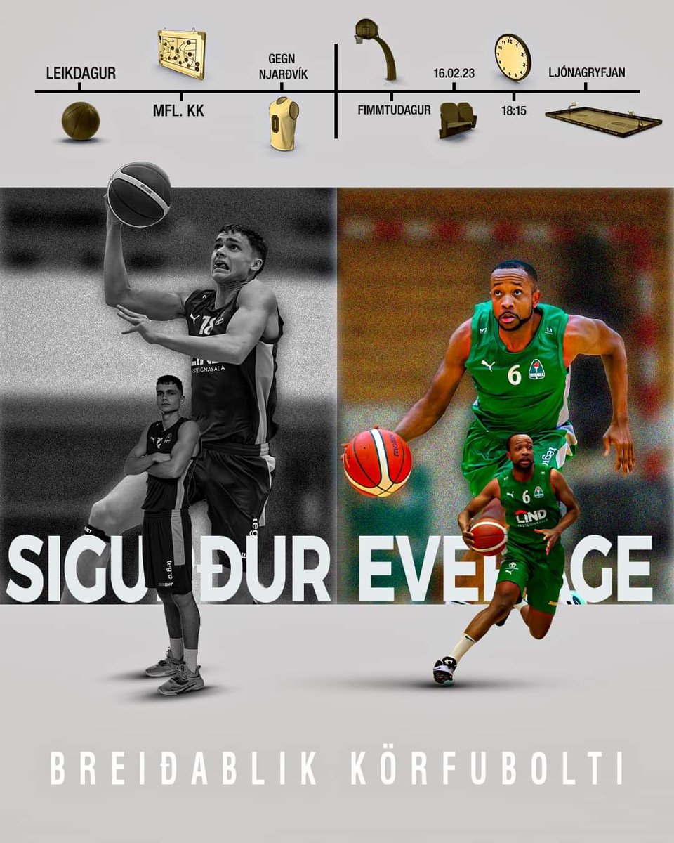 💚 L E I K D A G U R 💚

🏀<a href="/UMFNOfficial/">UMFN</a>  - Breiðablik 
🍀Ljónagryfjan 
📆Fimmtudagurinn 16. febrúar
🕑Klukkan 18:15

#EITTFYRIRKLÚBBINN #BLIX #blikar #korfubolti #subwaydeildin